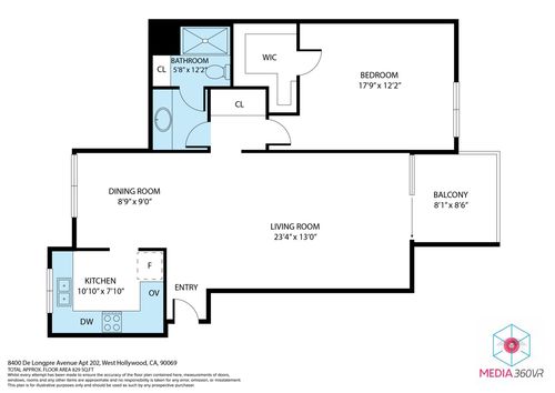 202-8400 De Longpre Ave, West Hollywood, CA, 90069-2601 | Card Image