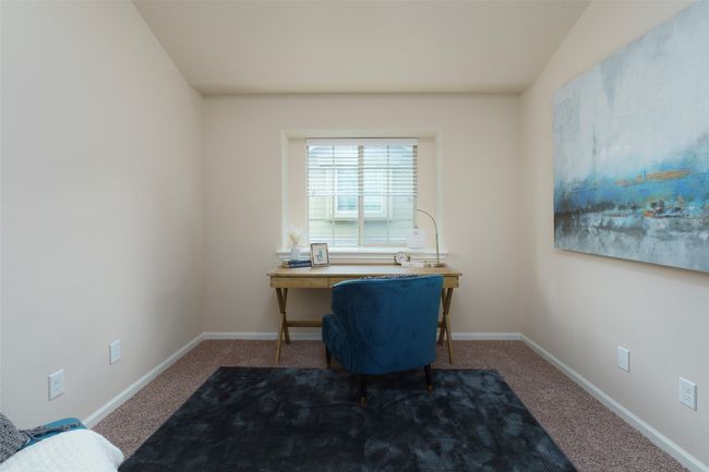 Office with carpet floors and baseboards | Image 11