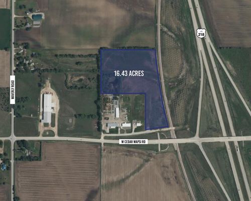 16.43 Acres W Cedar Wapsi Road, Cedar Falls, IA, 50613 | Card Image