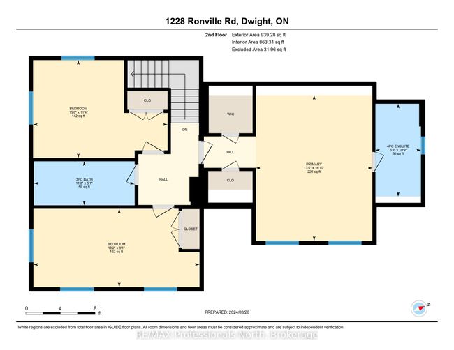 1228 Ronville Rd, House other with 3 bedrooms, 3 bathrooms and 4 parking in Dwight ON | Image 25
