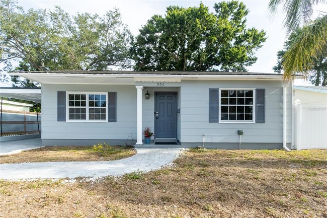 551 84 Th Ave N, House other with 2 bedrooms, 1 bathrooms and null parking in ST PETERSBURG FL | Image 4