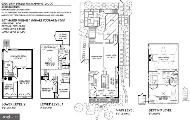 5320 29 Th St Nw, House other with 4 bedrooms, 4 bathrooms and null parking in WASHINGTON DC | Image 46