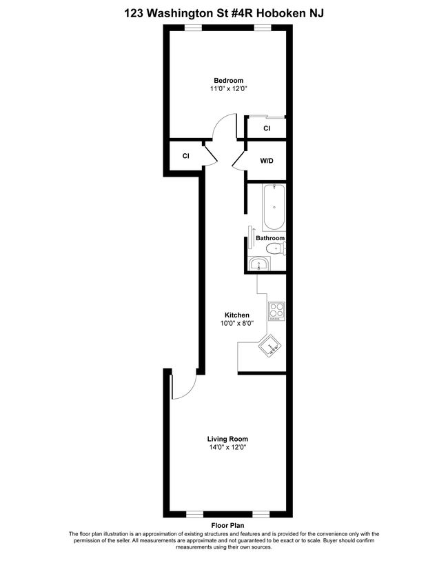 APT-4R - 123 Washington St, Condo with 1 bedrooms, 1 bathrooms and null parking in Hoboken NJ | Image 20