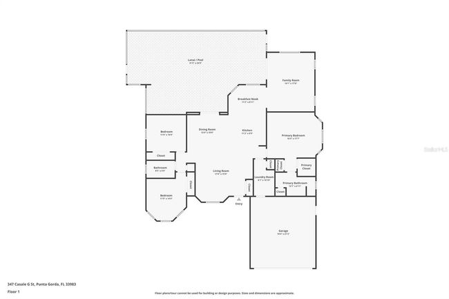347 Casale G St, House other with 3 bedrooms, 2 bathrooms and null parking in PUNTA GORDA FL | Image 4