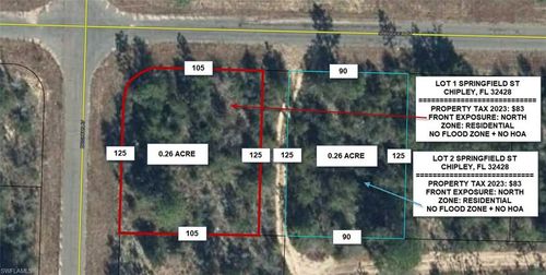 Lot 1 Springfield St, CHIPLEY, FL, 32428 | Card Image