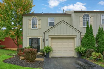 50 Monmouth Drive, Townhouse with 2 bedrooms, 1 bathrooms and 1 parking in Cranberry Twp PA | Image 1