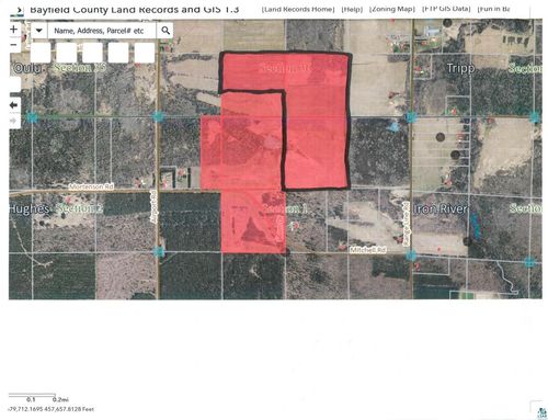 108+ acres Mitchell Road, HUGHES, WI, 54847 | Card Image