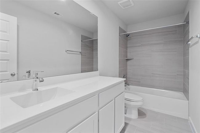 This photo is for illustrative purposes only and is not to be considered an exact replica of the finished home. Rendering does not match the finished product in terms of features, colors, landscaping, etc. Pricing, specifications, square footage and materials are subject to change at any time and without notice. | Image 11