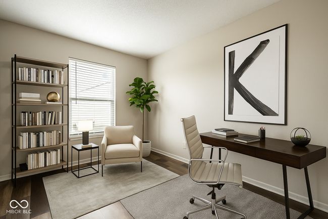 Main floor office virtually staged | Image 5