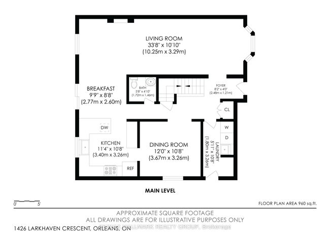 1426 Larkhaven Cres, House other with 3 bedrooms, 4 bathrooms and 4 parking in Orleans ON | Image 35