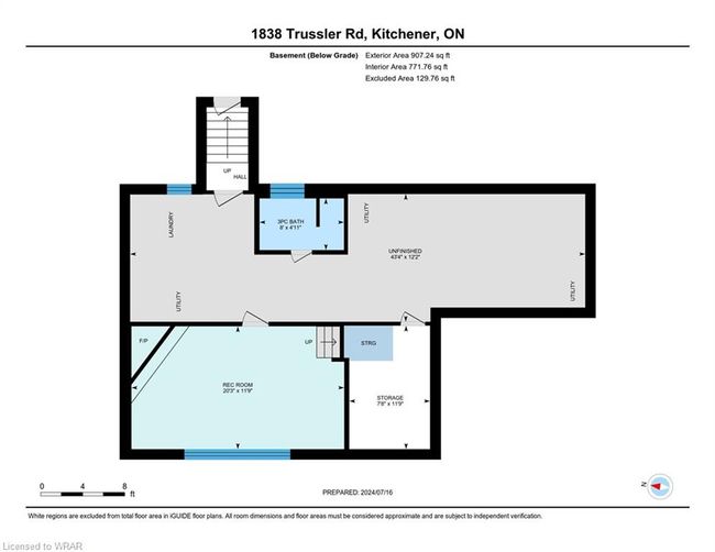 1838 Trussler Rd, House other with 3 bedrooms, 2 bathrooms and 11 parking in Kitchener ON | Image 35