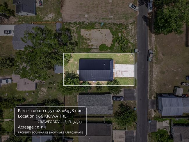 66 Kiowa Trl, House other with 3 bedrooms, 2 bathrooms and null parking in CRAWFORDVILLE FL | Image 7
