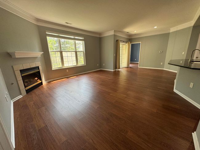 Family rm - view from owners BR toward 2nd BR - kitchen on right | Image 22