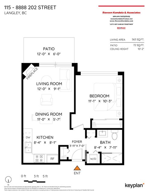 115-8888 202 St, Langley, BC, V1M4A7 | Card Image
