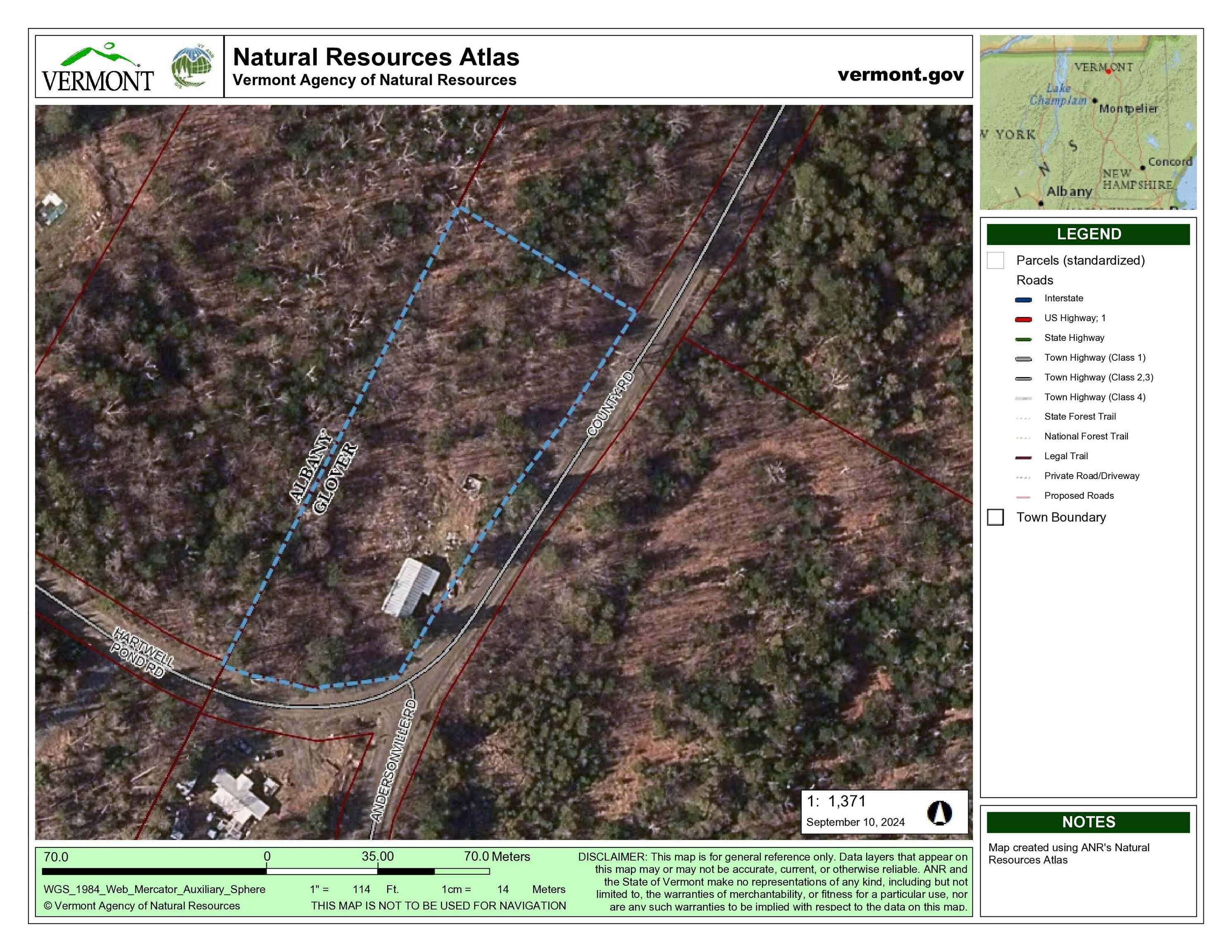 County Rd, West Glover, VT 05875