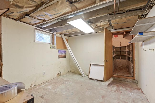 Basement storage room with cold storage area | Image 40