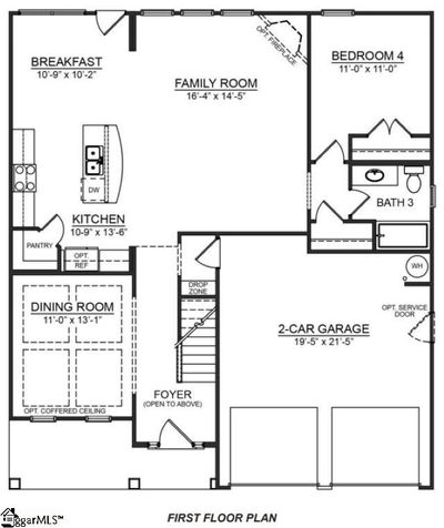 201 Layken Lane, House other with 4 bedrooms, 3 bathrooms and 2 parking in Reidville SC | Image 2