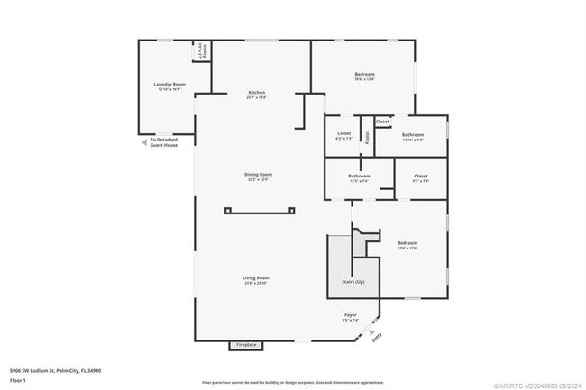 5906 Ludlum St, House other with 5 bedrooms, 5 bathrooms and 3 parking in Palm City FL | Image 55