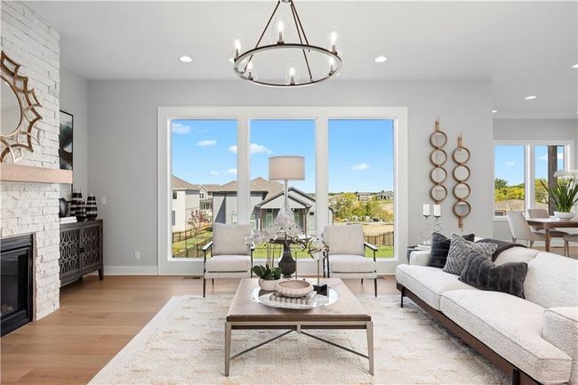 Great Room - Photo is from a finished model | Image 5