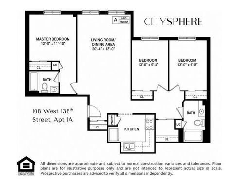1a-108 Odell Clark Pl, New York, NY, 10030-2391 | Card Image