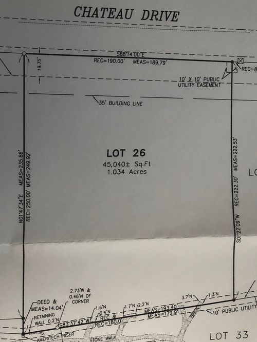 Lot 26 Chateau Dr, Dundee, IL, 60118 | Card Image