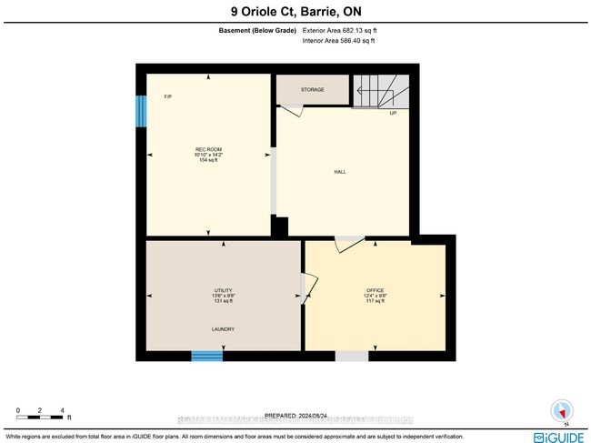 9 Oriole Crt, House other with 3 bedrooms, 2 bathrooms and 4 parking in Barrie ON | Image 25