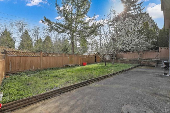 View of yard with a patio area and a fenced backyard | Image 38