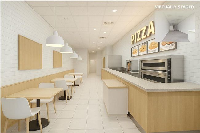 virtually staged as Pizza place | Image 4