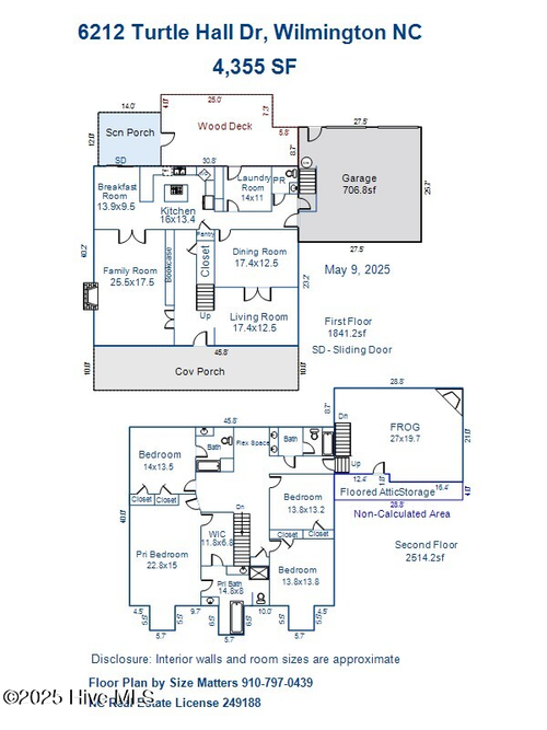 6212 Turtle Hall Dr, Wilmington, NC, 28409-2130 | Card Image