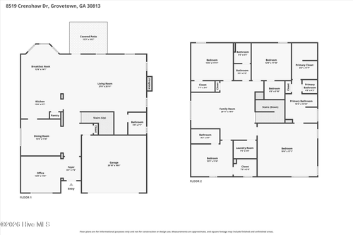 8519 Crenshaw Dr, Grovetown, GA, 30813-8320 | Card Image