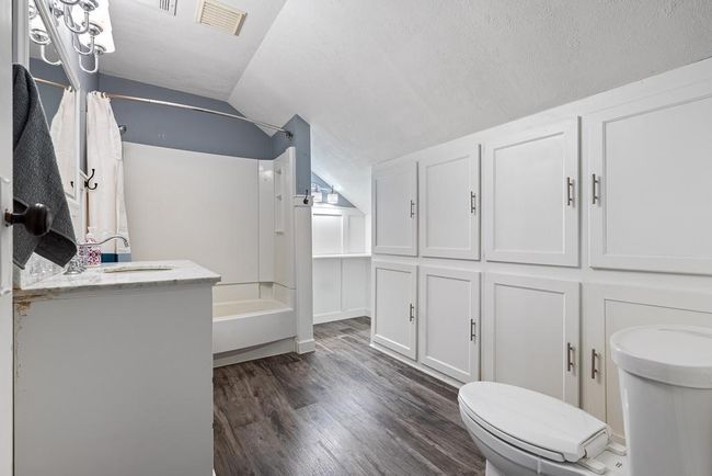 Tub, shower, and multiple cubbies for storage! | Image 42