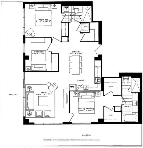 3303-955 Bay St, Toronto, ON, M5S0C6 | Card Image