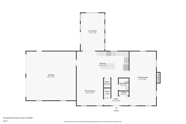 24 Salisbury Rd, House other with 3 bedrooms, 3 bathrooms and null parking in Mont Vernon NH | Image 42