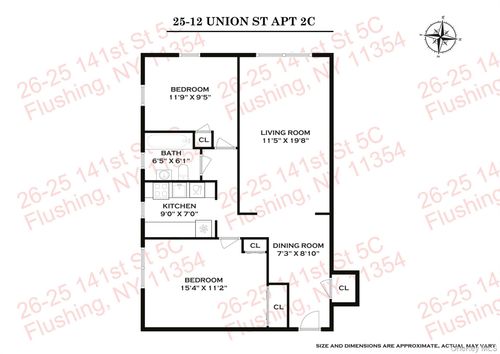 apt-2c-25-12 Union St, Flushing, NY, 11354-1217 | Card Image