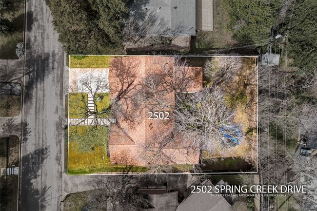 Aerial view from above of this large 0.22-Acre Proeprty. | Image 38