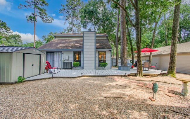 Looking towards the back of the home-- fantastic sized storage shed. | Image 29