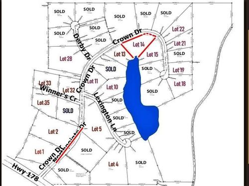 Lot 14 Crown Dr, Fulton, MS, 38843-6058 | Card Image