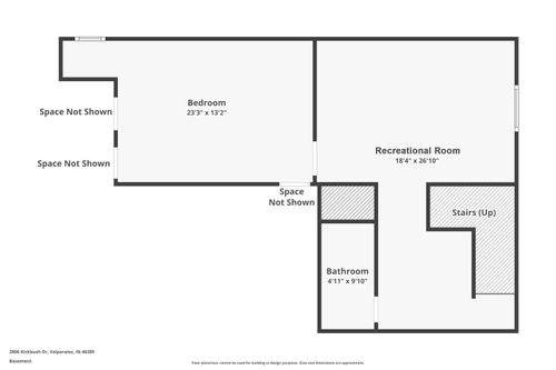 2806 Kickbush Dr, Valparaiso, IN, 46385-7103 | Card Image