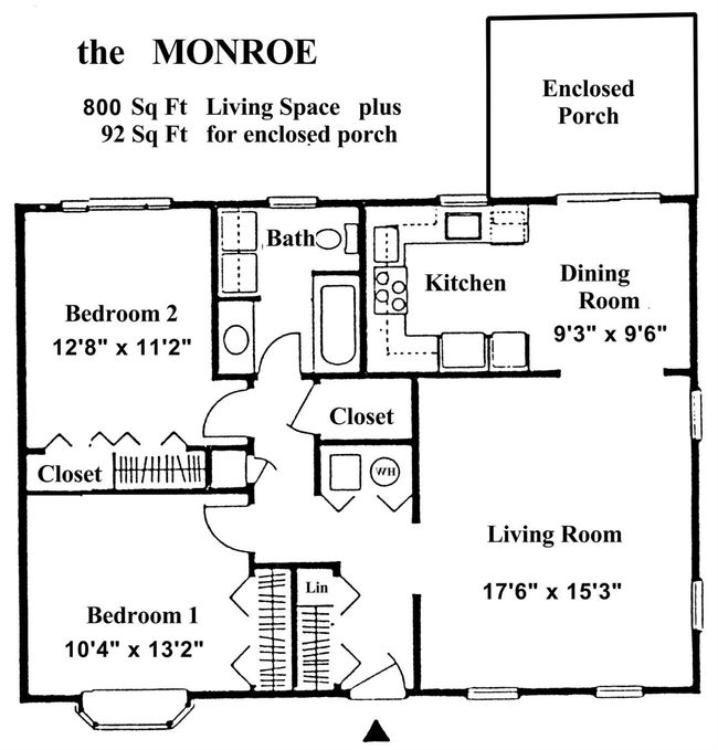 44A - 44 Concord Ln, Home with 2 bedrooms, 1 bathrooms and null parking in Monroe NJ | Image 24