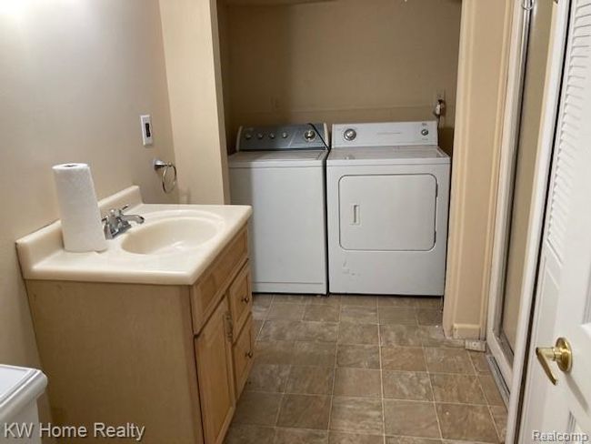 Lower level bathroom/laundry room | Image 12