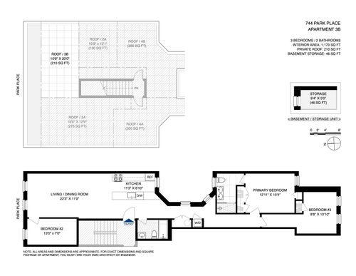 3b-744 Park Pl, Brooklyn, NY, 11216-3996 | Card Image