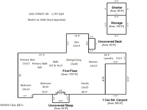 1202 Forest Dr, Trent Woods, NC, 28562-4518 | Card Image