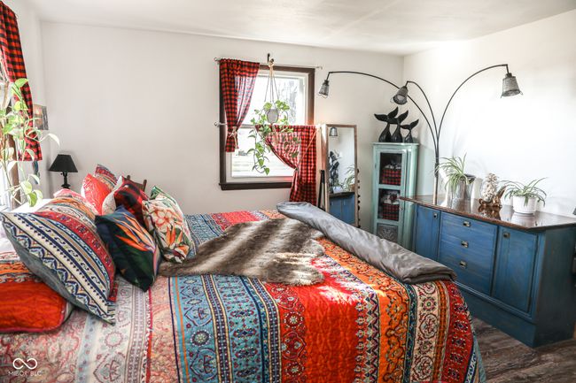 bedroom with dark wood-style floors | Image 15