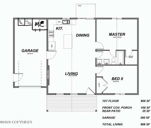 14466 W Siesta Cir, Big Lake, AK, 99623 | Card Image
