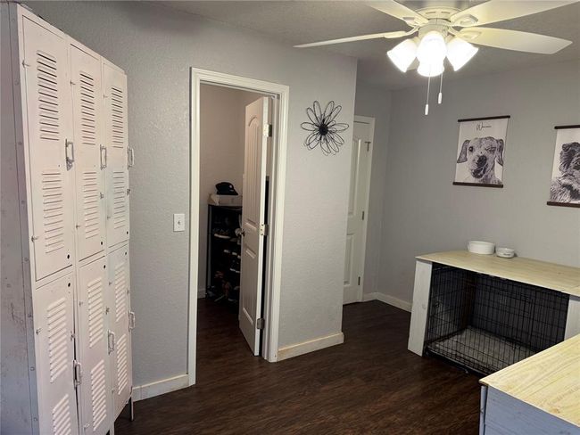 Hallway featuring dark hardwood / wood-style flooring | Image 15