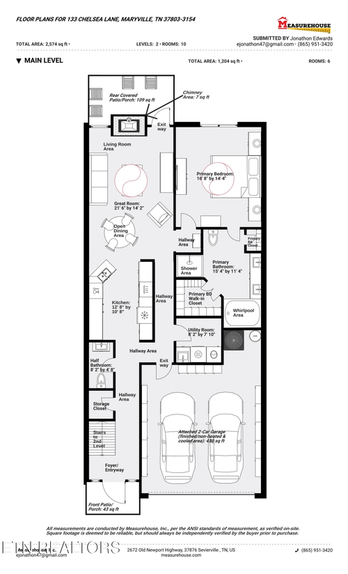 133 Chelsea Ln, Maryville, TN, 37803-3154 | Card Image