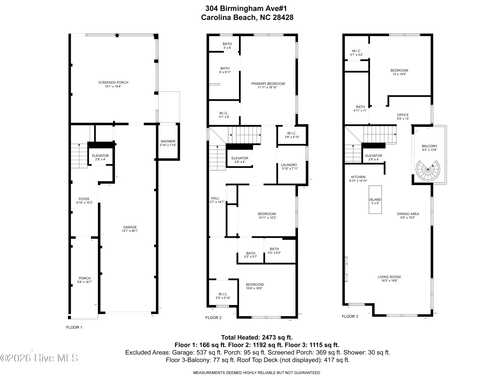 unit-1-304 Birmingham Ave, Carolina Beach, NC, 28428-5323 | Card Image