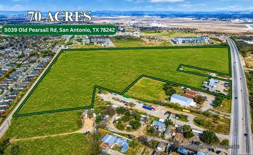 70± AC Old Pearsall Rd, San Antonio, TX, 78242 | Card Image