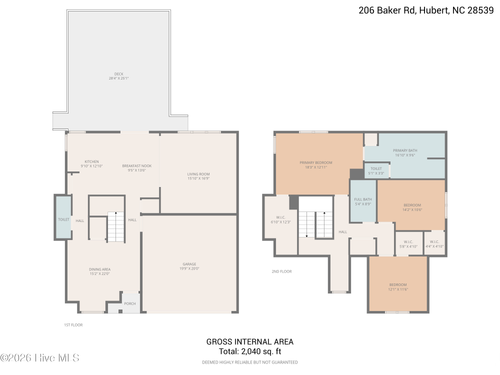 206 Baker Rd, Hubert, NC, 28539-1202 | Card Image