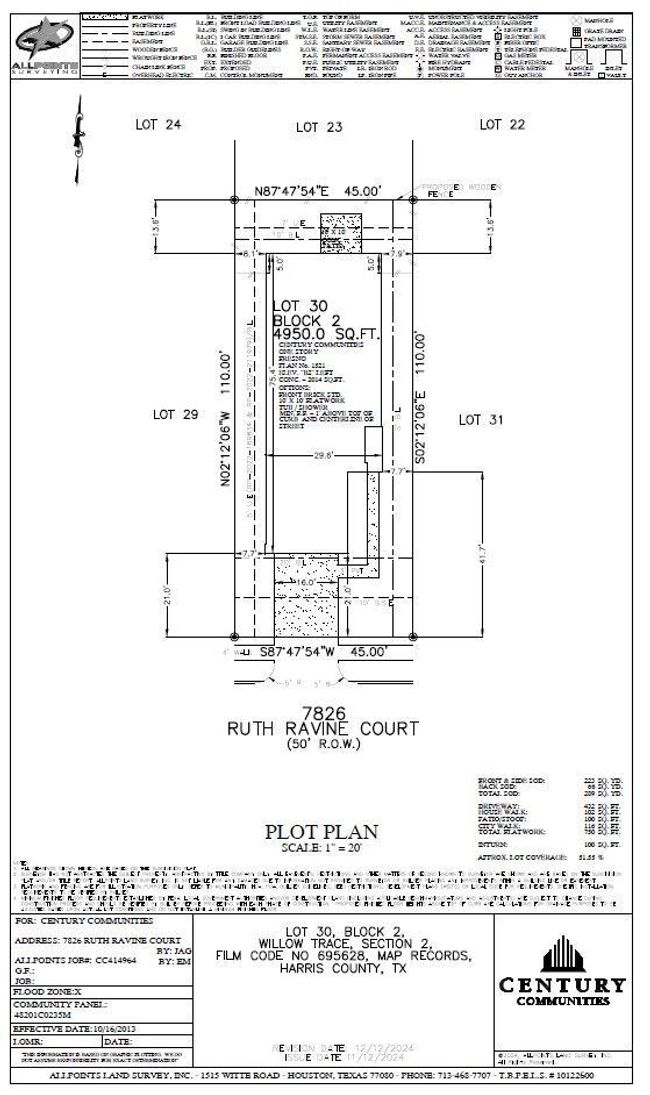 7826 Ruth Ravine Ct, House other with 4 bedrooms, 2 bathrooms and 2 parking in Spring TX | Image 24